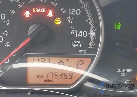 2017 Toyota Yaris L из США, поврежденный, VIN VNKKTUD3XHA076446